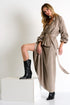 Shan Kate Vegan suede belt